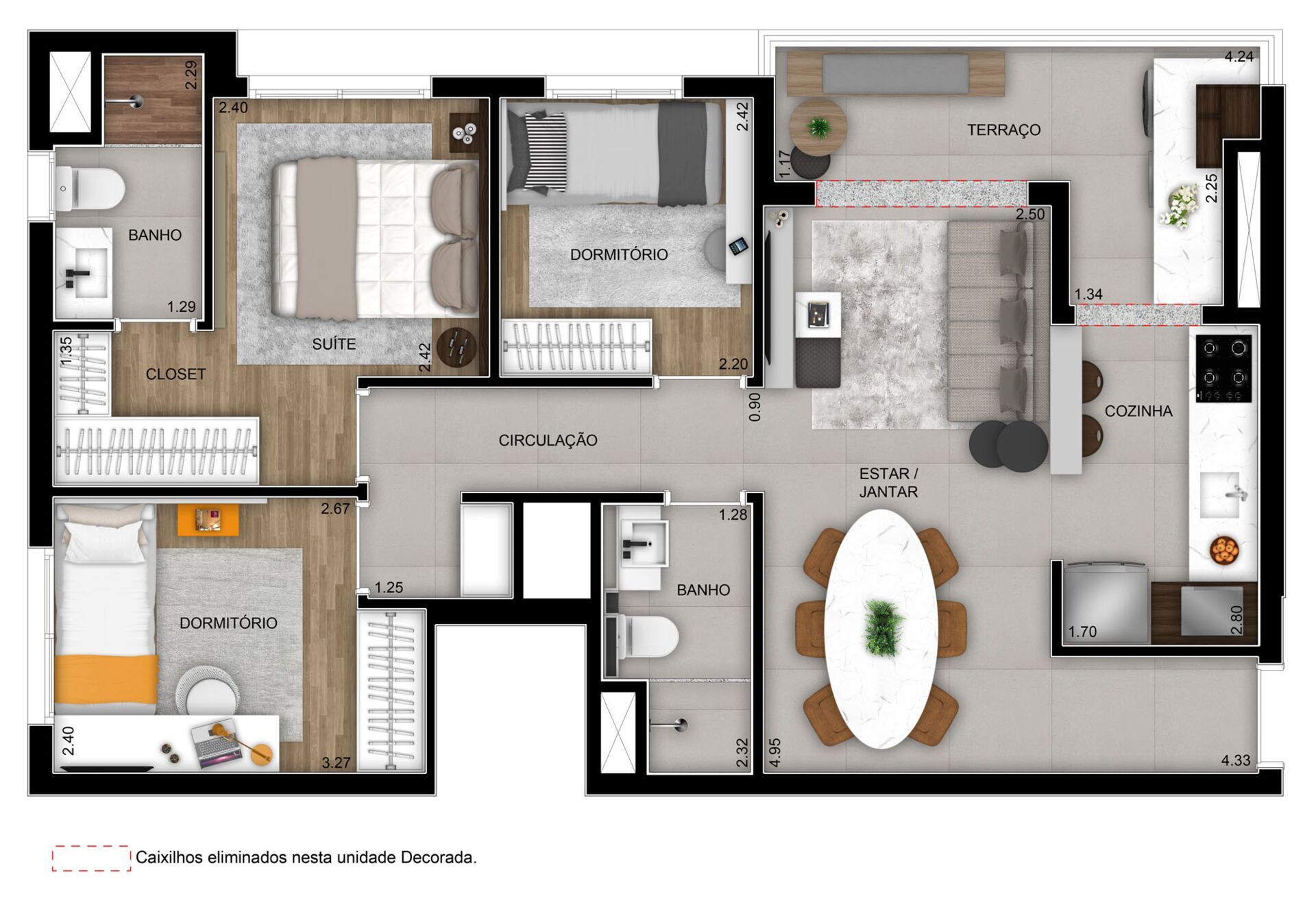 Apartamento à venda com 3 quartos, 67m² - Foto 22