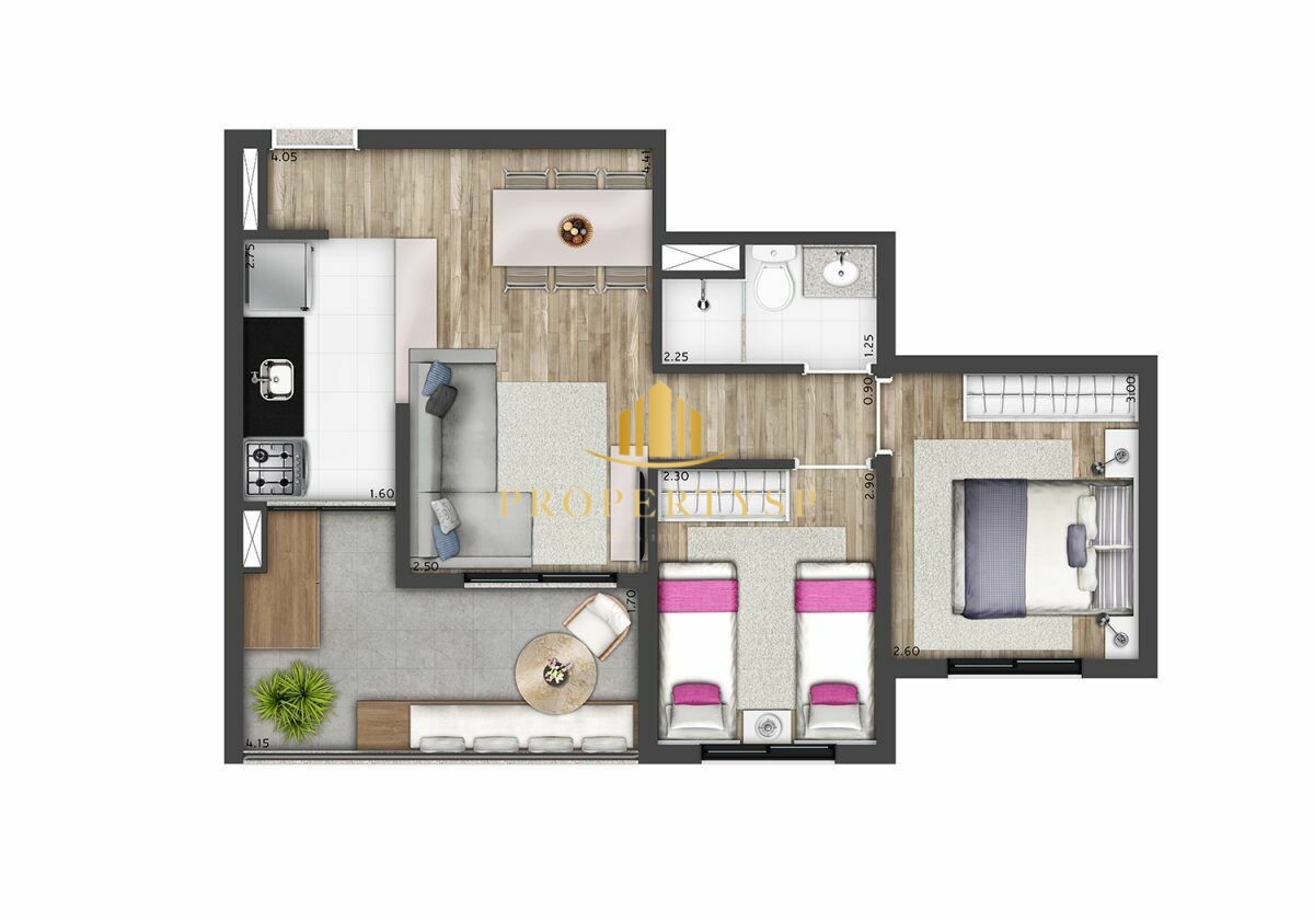 Apartamento à venda com 3 quartos, 69m² - Foto 17