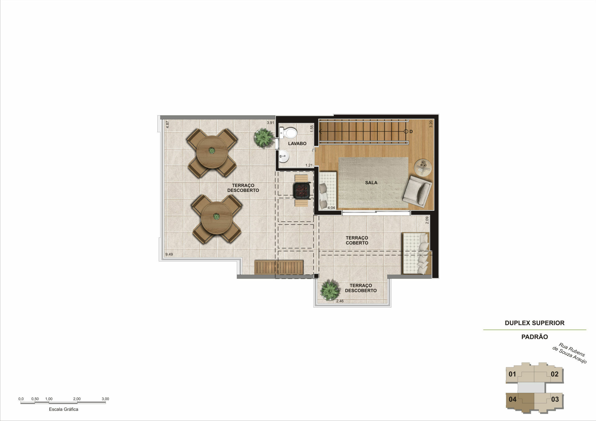 Apartamento à venda com 2 quartos, 113m² - Foto 5