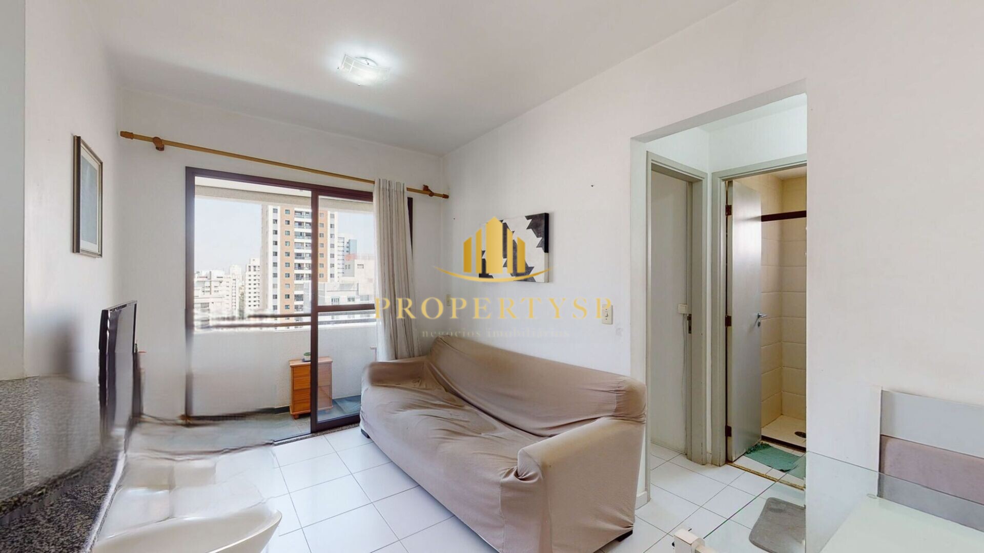 Apartamento à venda com 1 quarto, 33m² - Foto 2