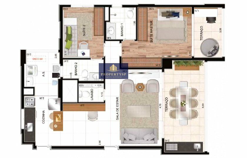 Apartamento à venda com 3 quartos, 100m² - Foto 16