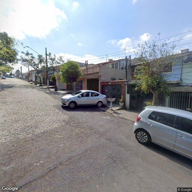 Imagem estática do "Street View" da localização