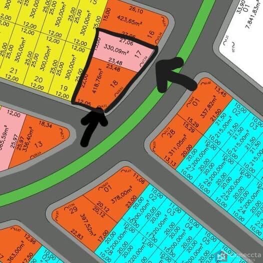 Terreno à venda, 418m² - Foto 1