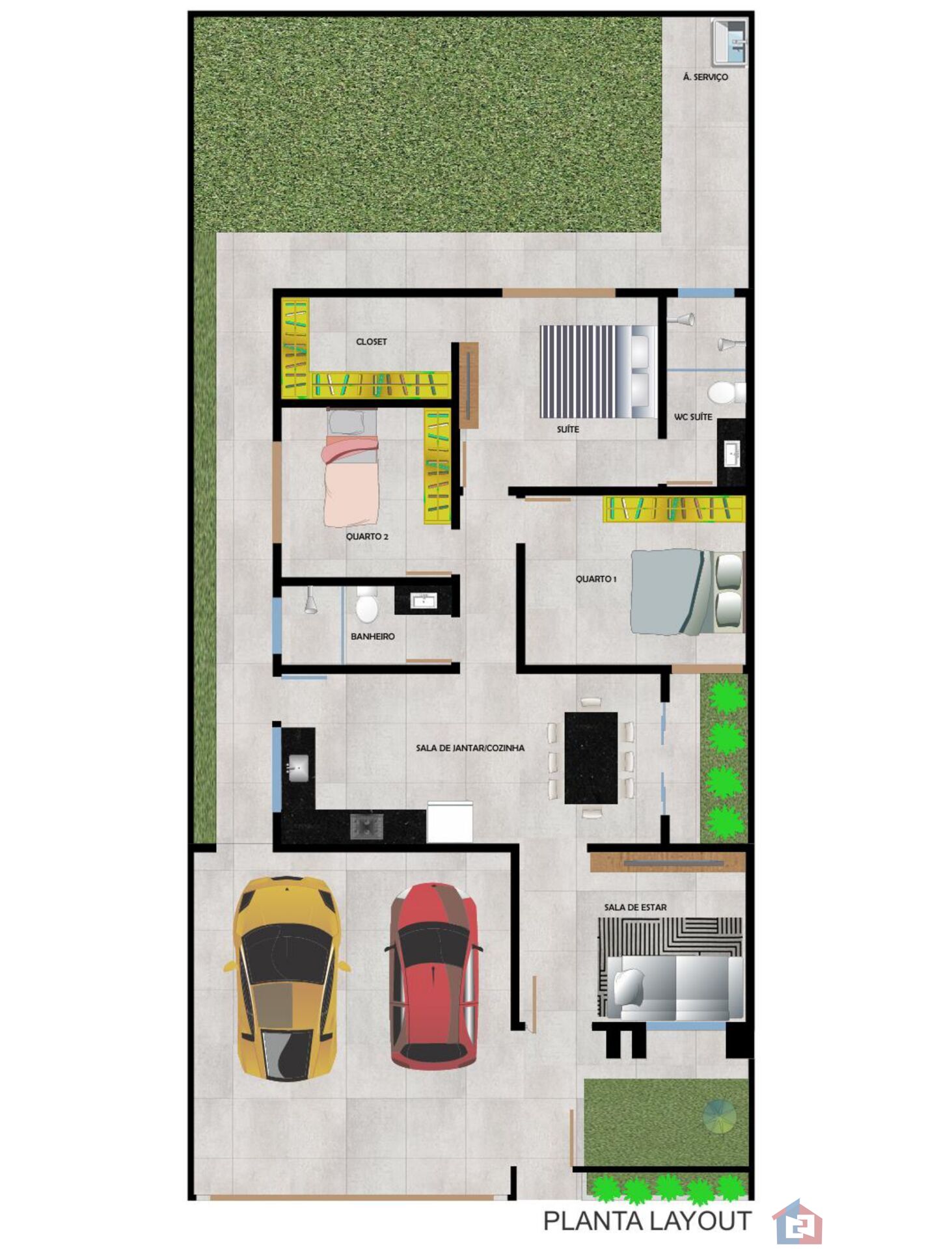 Casa, 3 quartos, 128 m² - Foto 44