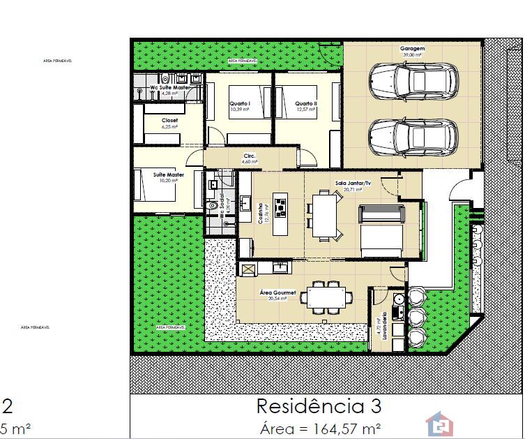 Casa à venda com 3 quartos, 164m² - Foto 7