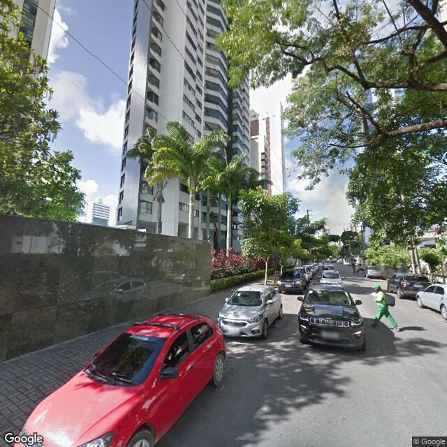 Imagem estática do "Street View" da localização