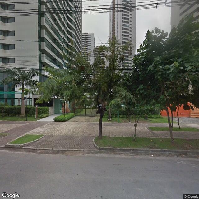 Imagem estática do "Street View" da localização