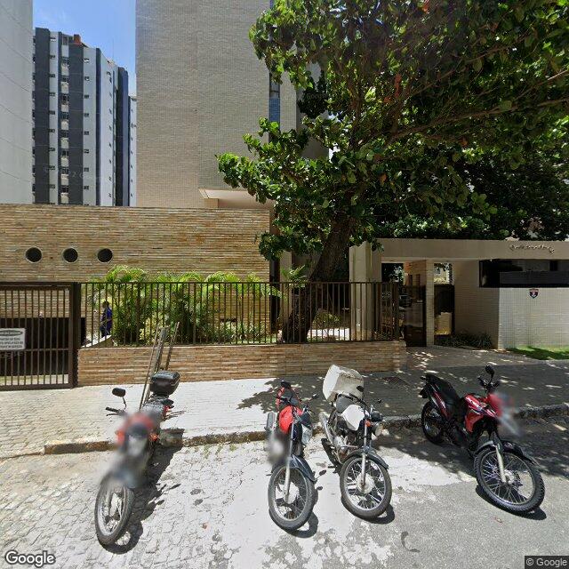 Imagem estática do "Street View" da localização