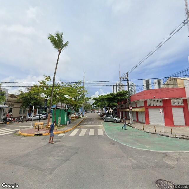 Imagem estática do "Street View" da localização