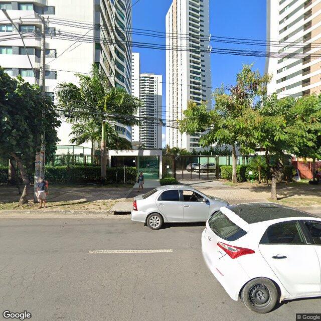 Imagem estática do "Street View" da localização