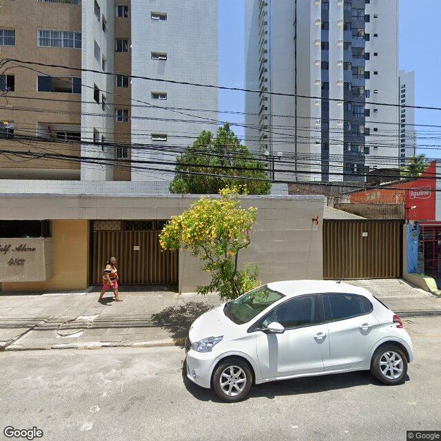 Imagem estática do "Street View" da localização