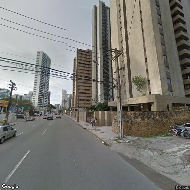 Imagem estática do "Street View" da localização