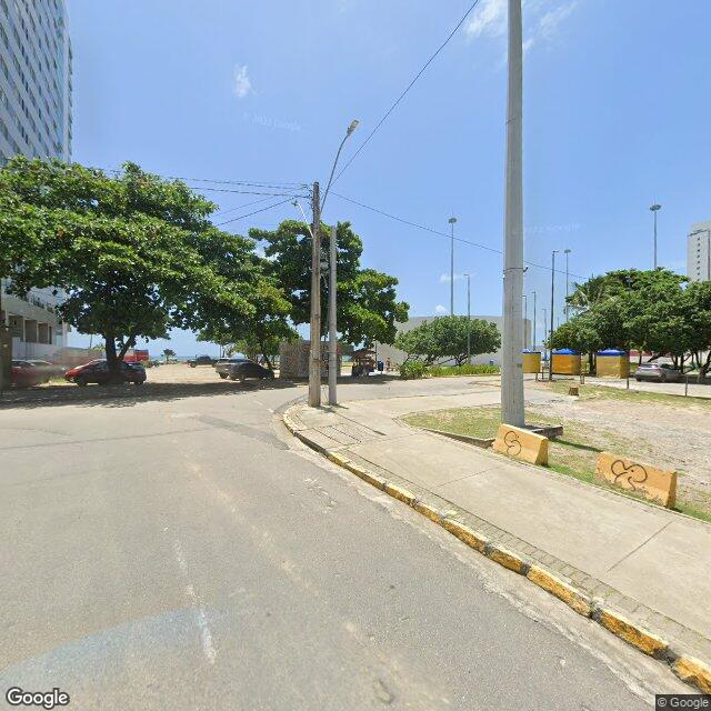 Imagem estática do "Street View" da localização