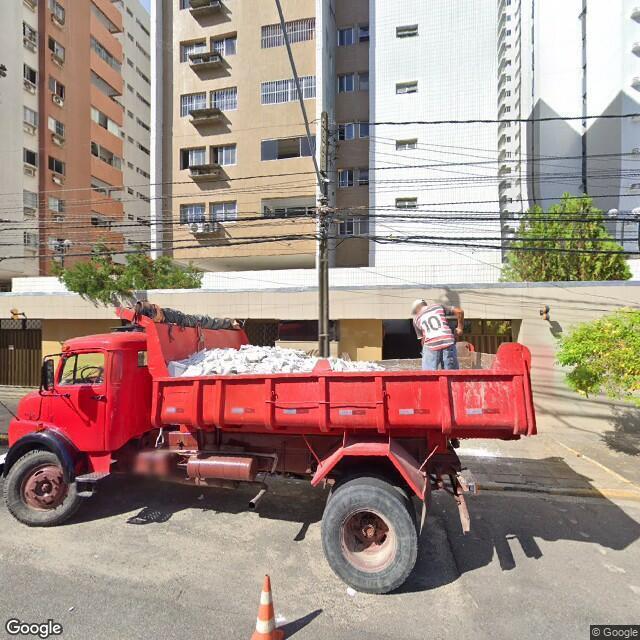 Imagem estática do "Street View" da localização