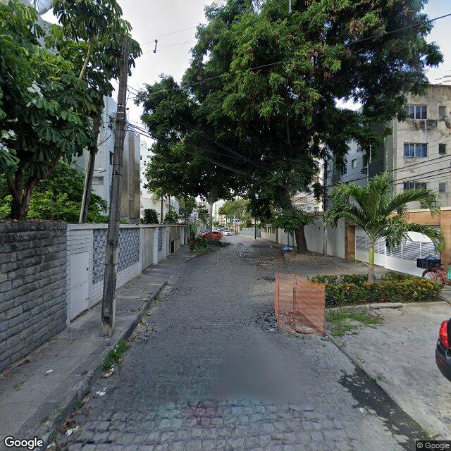 Imagem estática do "Street View" da localização