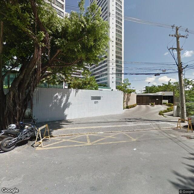 Imagem estática do "Street View" da localização