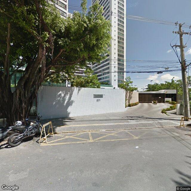 Imagem estática do "Street View" da localização