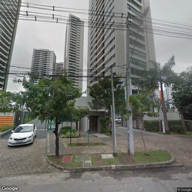 Imagem estática do "Street View" da localização