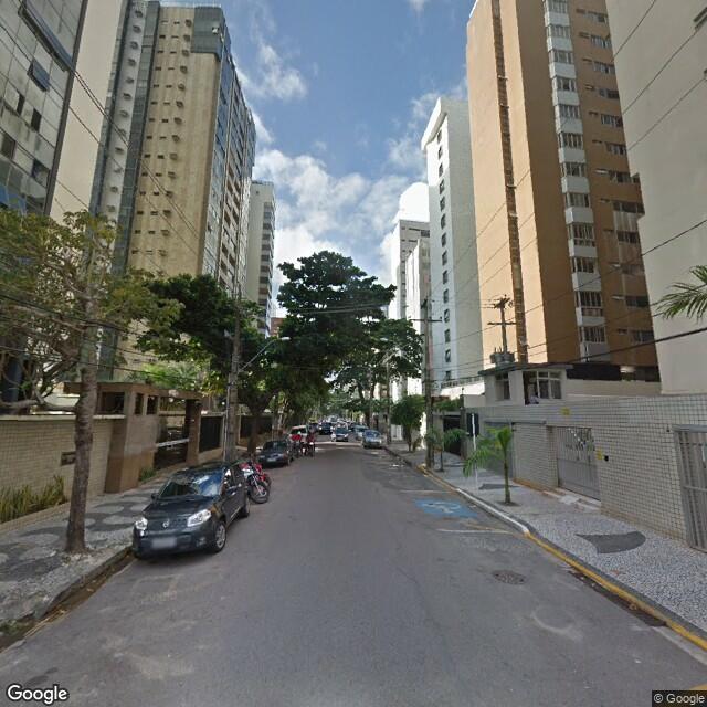 Imagem estática do "Street View" da localização