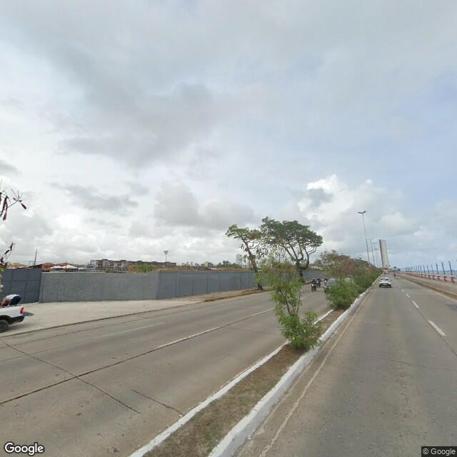 Imagem estática do "Street View" da localização