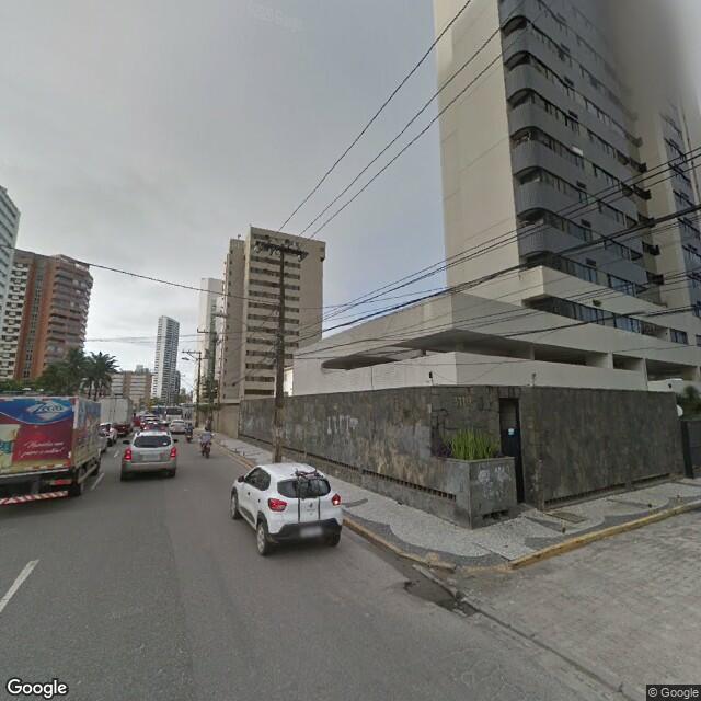 Imagem estática do "Street View" da localização