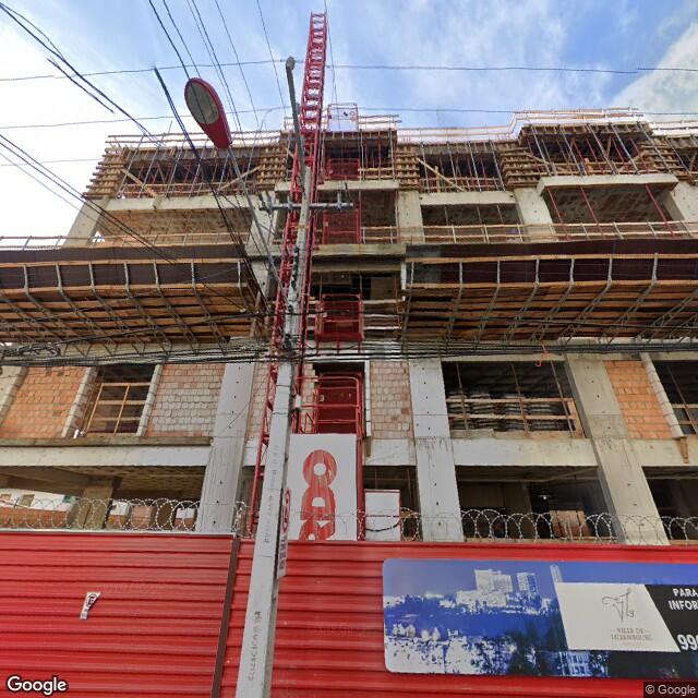 Imagem estática do "Street View" da localização