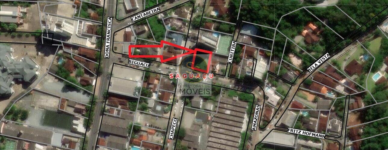 Lote/Terreno de 649m² no bairro Saguaçu, em Joinville | Eu Corretor