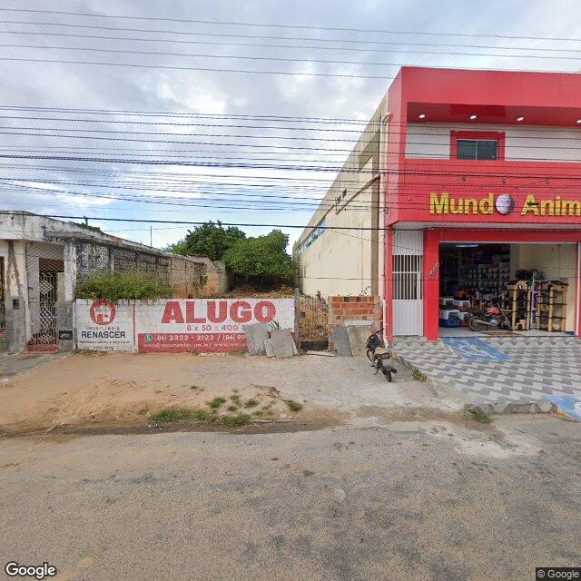 Imagem estática do "Street View" da localização