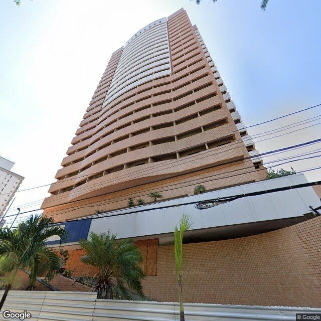 Imagem estática do "Street View" da localização