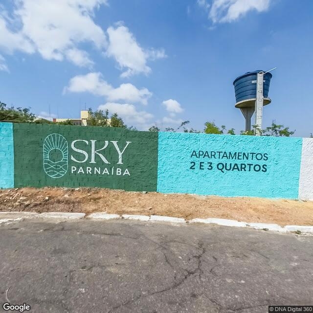 Imagem estática do "Street View" da localização