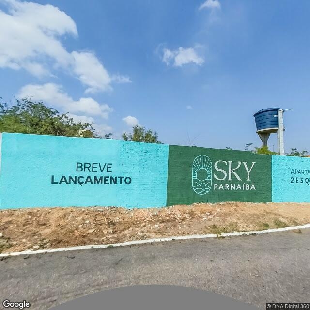 Imagem estática do "Street View" da localização