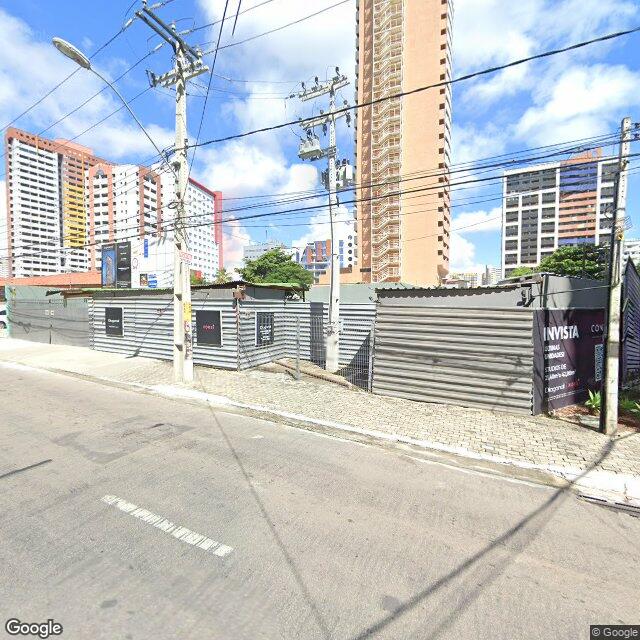 Imagem estática do "Street View" da localização