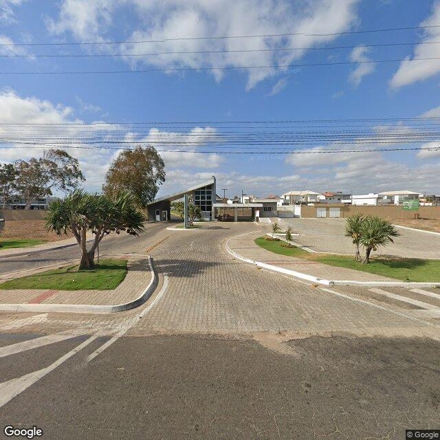 Imagem estática do "Street View" da localização