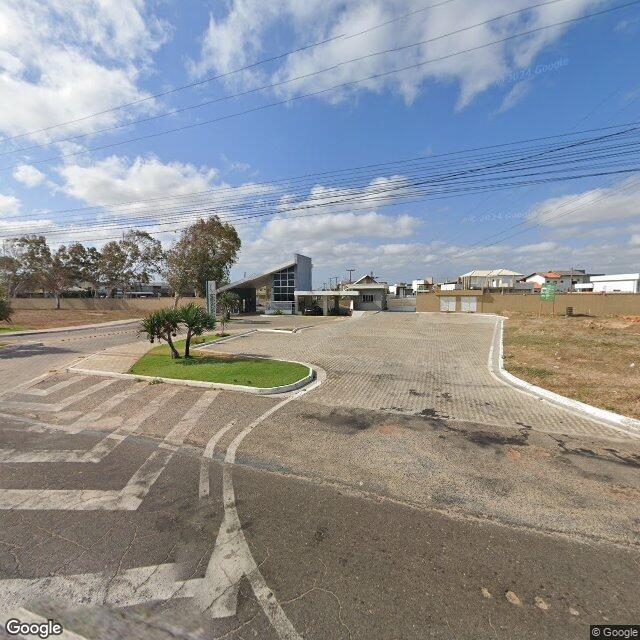 Imagem estática do "Street View" da localização