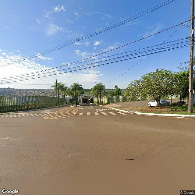 Imagem estática do "Street View" da localização