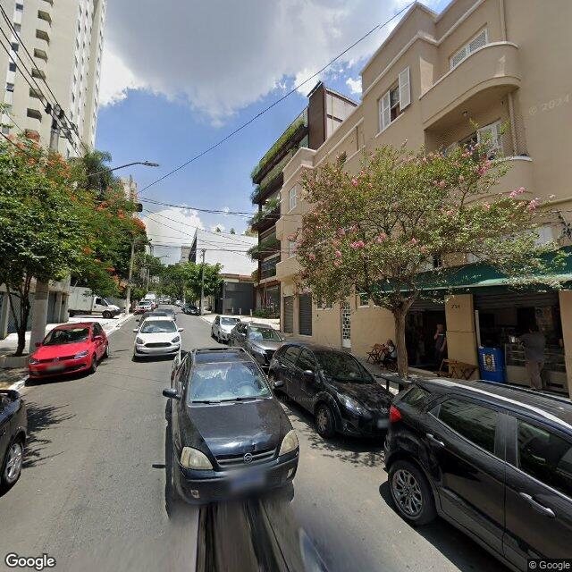 Imagem estática do "Street View" da localização