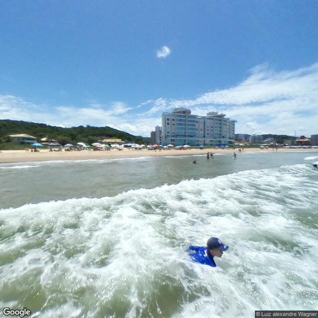 Imagem estática do "Street View" da localização