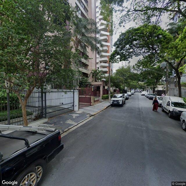 Imagem estática do "Street View" da localização