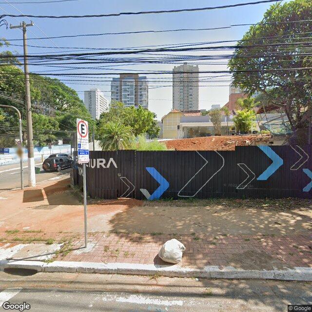 Imagem estática do "Street View" da localização
