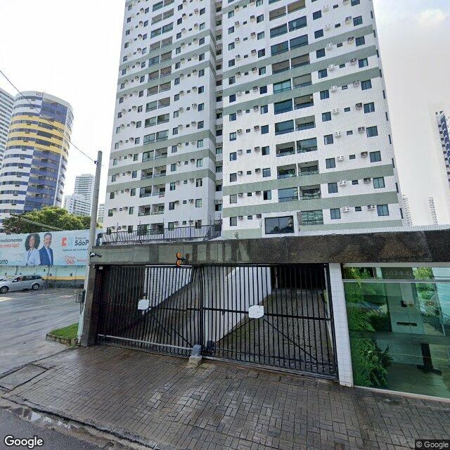 Imagem estática do "Street View" da localização