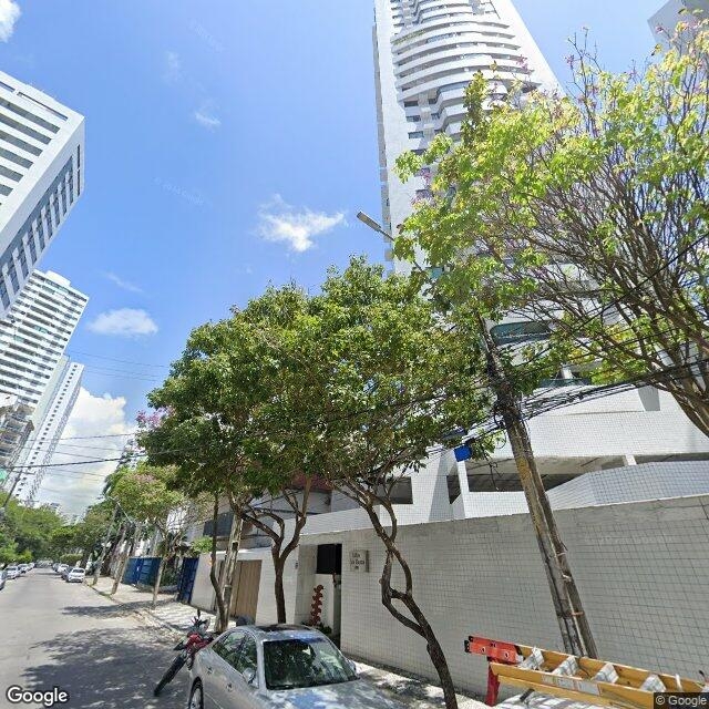 Imagem estática do "Street View" da localização