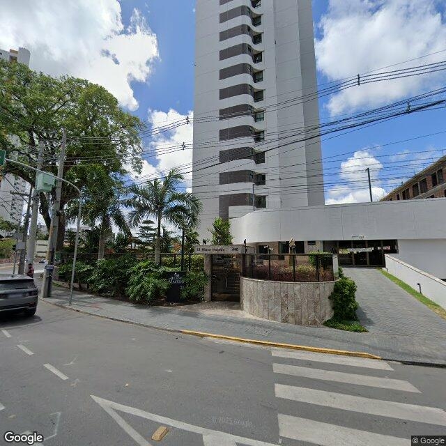 Imagem estática do "Street View" da localização