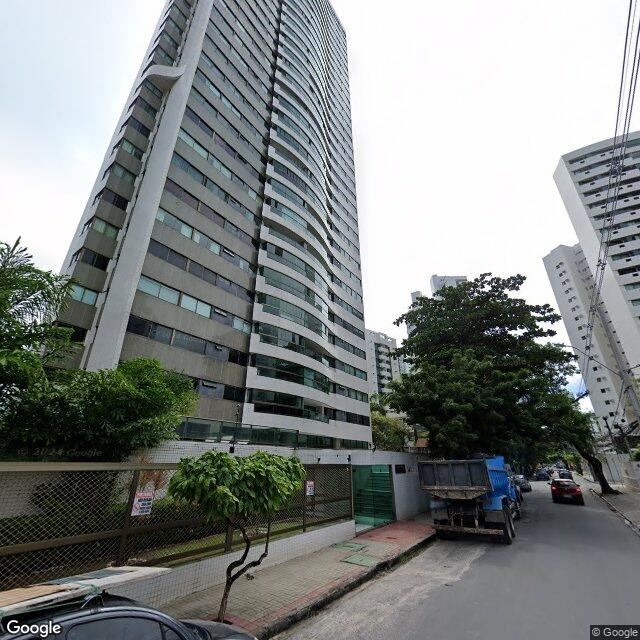 Imagem estática do "Street View" da localização