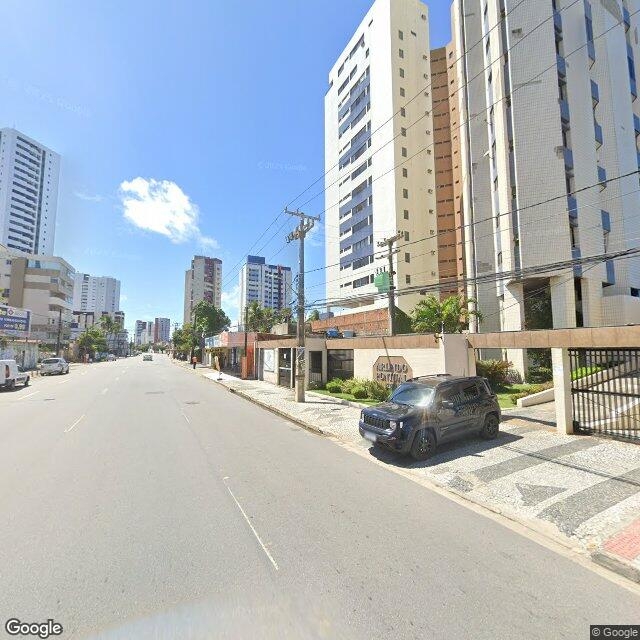 Imagem estática do "Street View" da localização