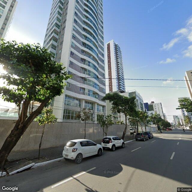 Imagem estática do "Street View" da localização