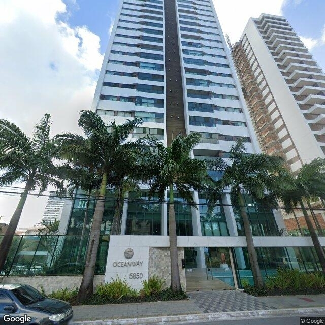 Imagem estática do "Street View" da localização