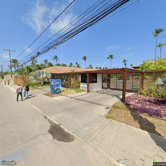 Imagem estática do "Street View" da localização