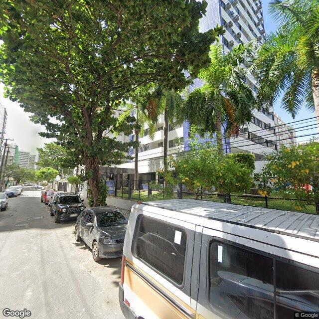 Imagem estática do "Street View" da localização