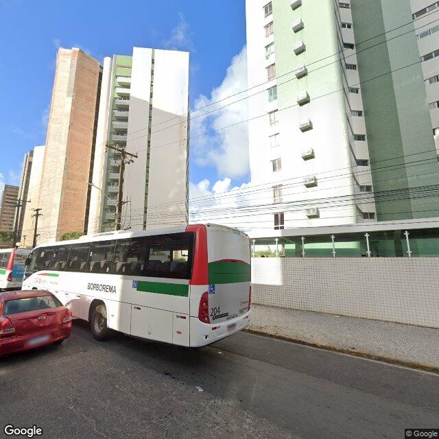 Imagem estática do "Street View" da localização