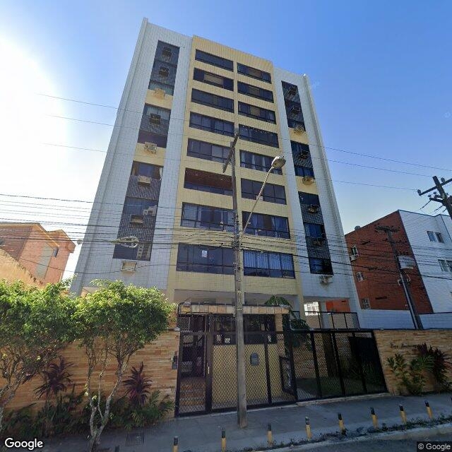 Imagem estática do "Street View" da localização
